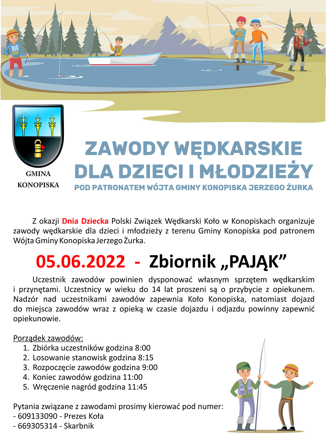Dzień Dziecka Wędkarz