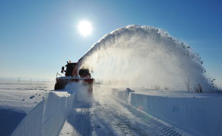 Zimowe utrzymanie dróg w sezonie 2022/2023 na terenie Gminy Konopiska
