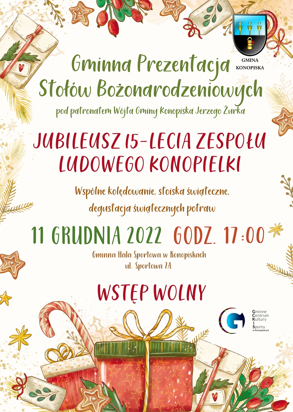 Stoły Bożonarodzeniowe
