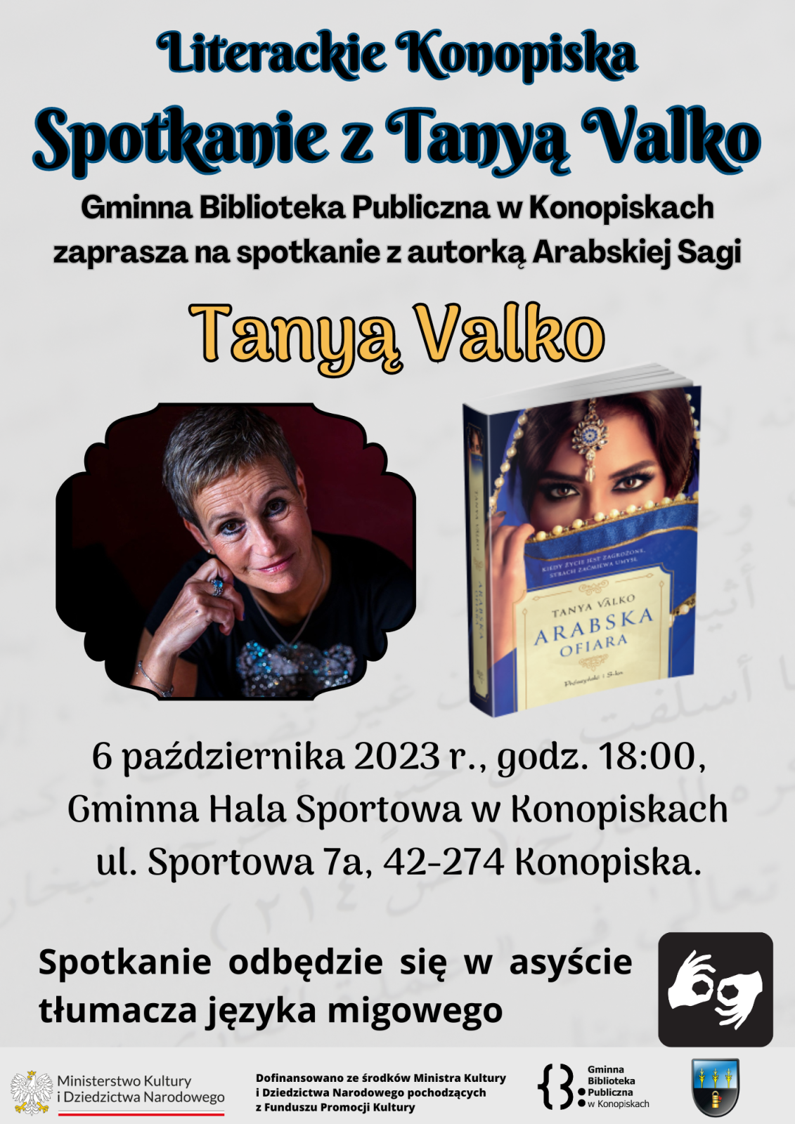 Plakat z Tanya Valko
