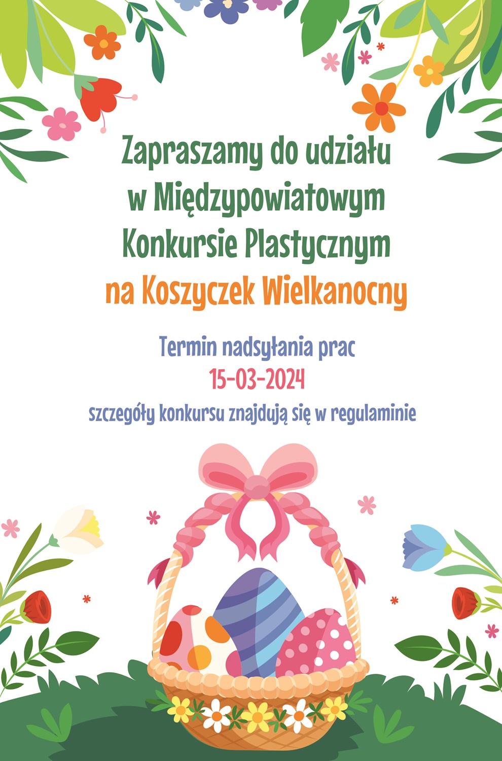 Konkurs na Koszyczek Wielkanocny